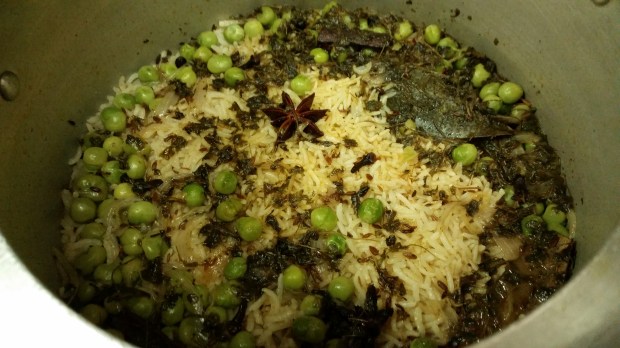 Peas Pulao